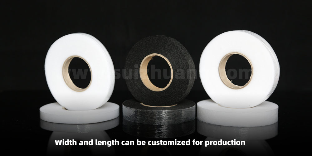 熱燙雙面粘接襯黑色白色